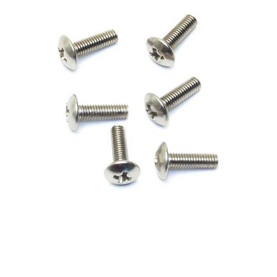 Pièce pour voiture electrique tous chemin 1/10 Vis Tête Ronde M3X10 8pcs