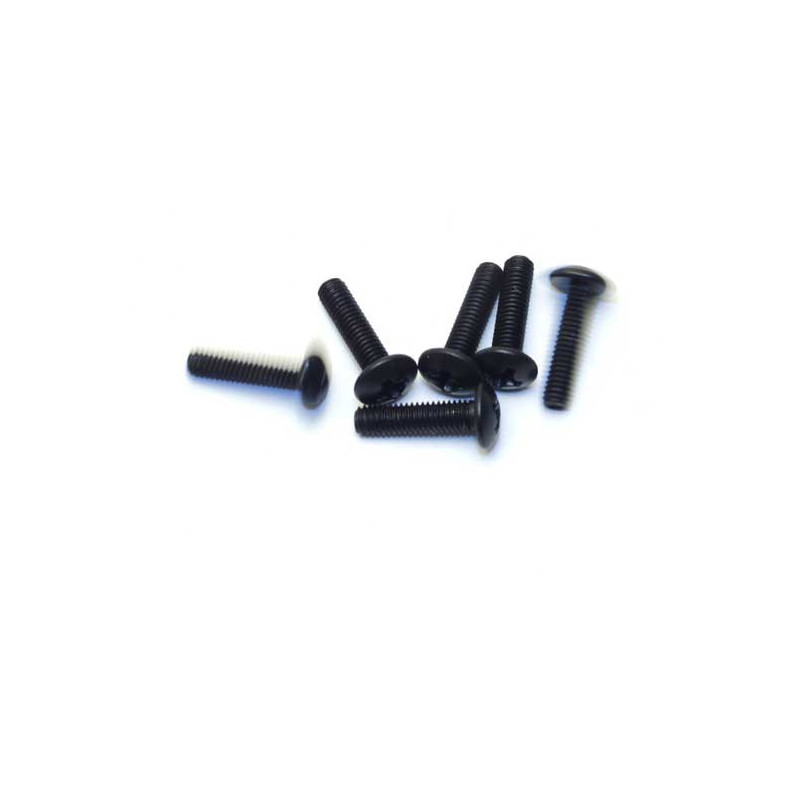 Pièce pour voiture electrique tous chemin 1/10 Vis Tête Ronde M3x12 (6 pcs)