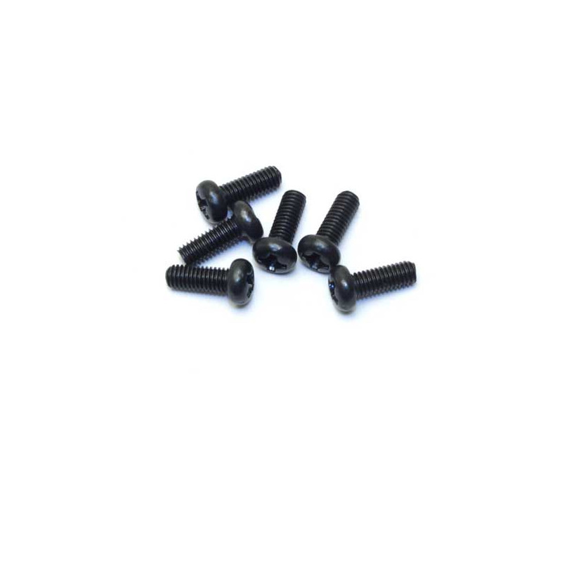 Pièce pour voiture electrique tous chemin 1/10 Vis Tête Ronde M3x8 ( 6 pcs)