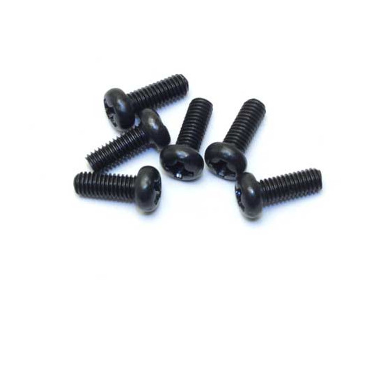 Pièce pour voiture electrique tous chemin 1/10 Vis Tête Ronde M3x8 ( 6 pcs)