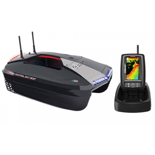 Bateau Amorceur Bait 2500 avec GPS AUTOPILOT et Échosondeur TOLSON TF520 Bateau Amorceur Bait 2500 avec GPS AUTOPILOT et Échosondeur TOLSON TF520