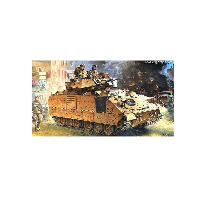 Maquette de Char en plastique M2A2 BRADLY OIF 1/35