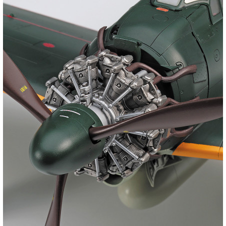 Maquette d'avion en plastique Mitsubishi A6M5c Zero Fighter (ZEKE) TYPE 52 Hei 1:48 ST34 Maquette d'avion en plastique Mitsubishi A6M5c Zero Fighter (ZEKE) TYPE 52 Hei 1:48 ST34