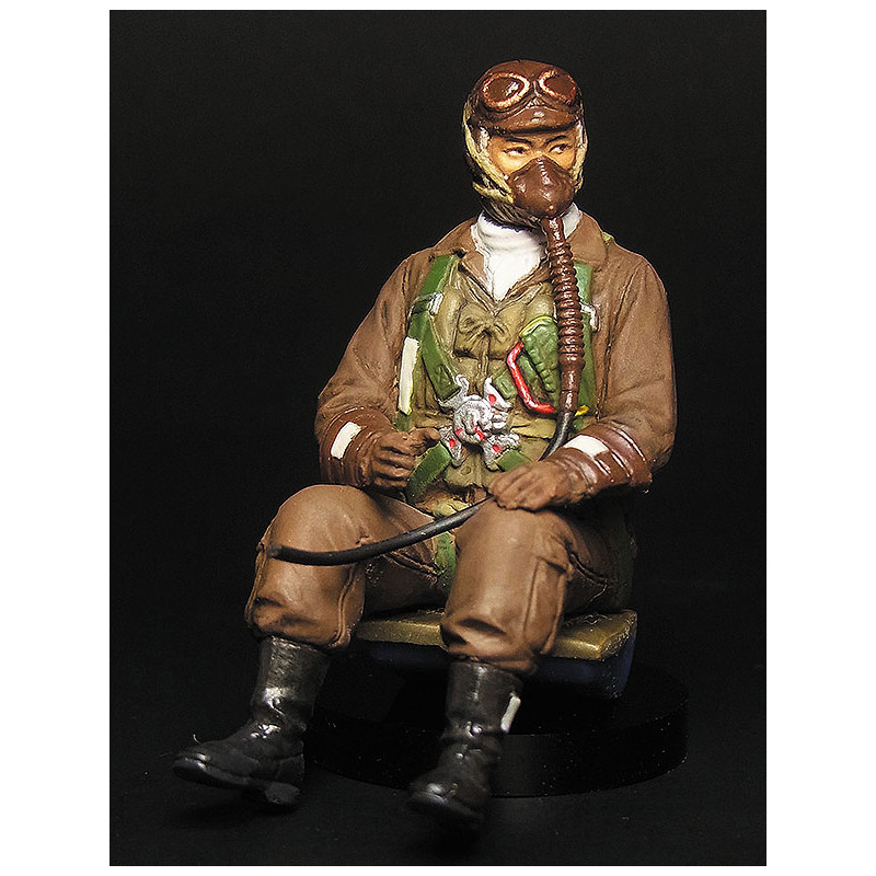 Maquette d'avion en plastique Mitsubishi A6M5c Zero Fighter (ZEKE) TYPE 52  Hei 1:48 ST34