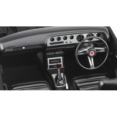 Maquette de voiture en plastique Nissan Skyline 2000GT-R (KPGC110) 1:24 HC49 Maquette de voiture en plastique Nissan Skyline 2000GT-R (KPGC110) 1:24 HC49
