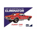 Maquette de voiture en plastique DON NICHOLSON'S FUNNY CAR COUGAR 1/25