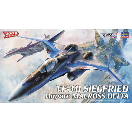 Maquette plastique VF-31J SIEGFRIED Hayate MACROSS DELTA 1:72 Maquette plastique VF-31J SIEGFRIED Hayate MACROSS DELTA 1:72