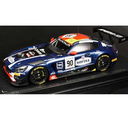 Voiture miniature Die Cast au1/18 MERCEDES AMG GT3 AKKA ASP 24h SPA 1/18 Voiture miniature Die Cast au1/18 MERCEDES AMG GT3 AKKA ASP 24h SPA 1/18