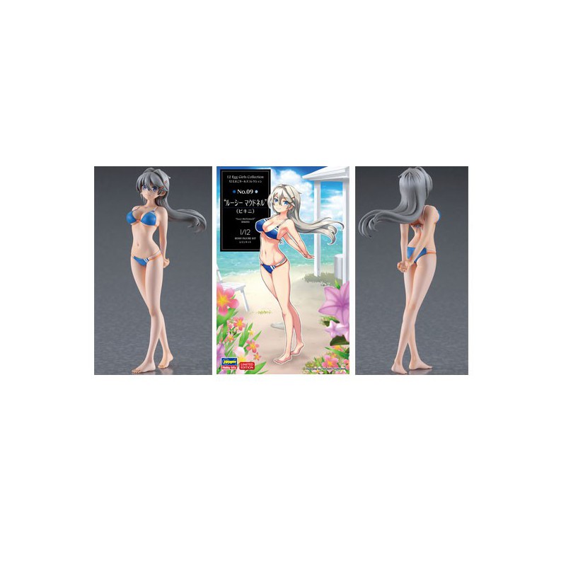 Modèle de science-fiction en plastique Egg girl Lucy McDonnell 1/12