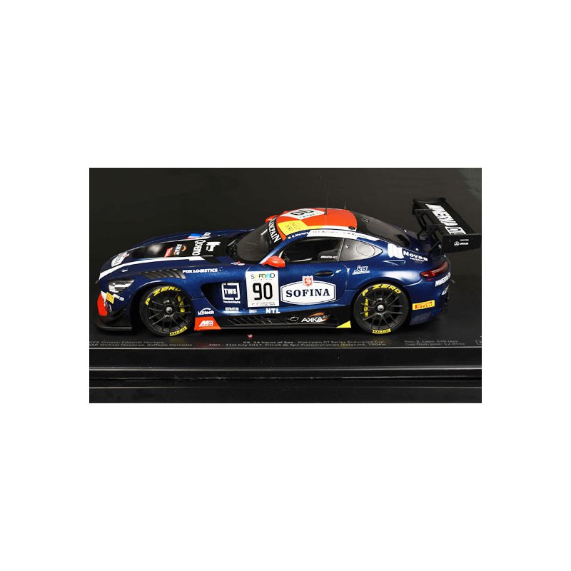 Voiture miniature Die Cast au1/18 MERCEDES AMG GT3 AKKA ASP 24h SPA 1/18