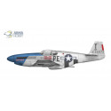 Maquette plastique d'avion P-51B Mustang 1/72 Maquette plastique d'avion P-51B Mustang 1/72