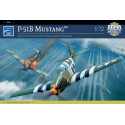 Maquette plastique d'avion P-51B Mustang 1/72 Maquette plastique d'avion P-51B Mustang 1/72