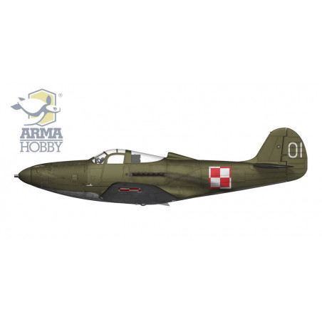 Maquette plastique d'avion P-39Q Airacobra 1/72 Maquette plastique d'avion P-39Q Airacobra 1/72