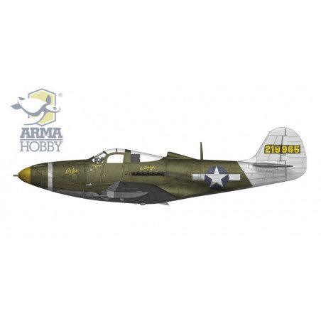 Maquette plastique d'avion P-39Q Airacobra 1/72 Maquette plastique d'avion P-39Q Airacobra 1/72
