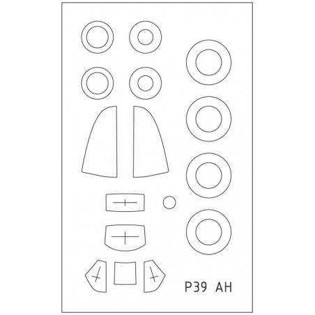Maquette plastique d'avion P-39Q Airacobra 1/72 Maquette plastique d'avion P-39Q Airacobra 1/72