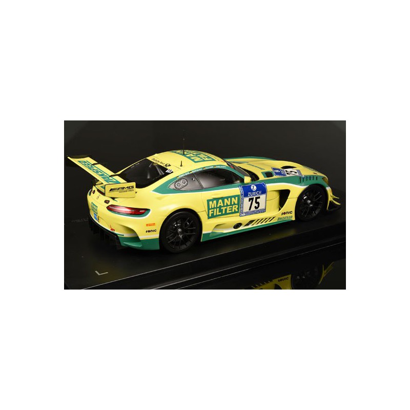 Voiture miniature Die Cast au1/18 MERCEDES AMG GT3 Mann Filter 24th Nurburing 1/18