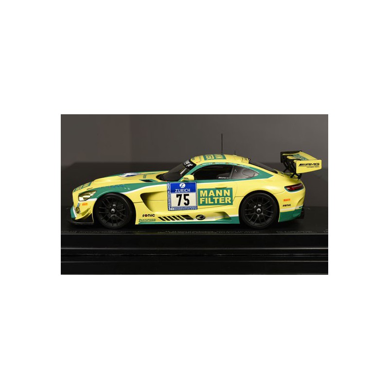 Voiture miniature Die Cast au1/18 MERCEDES AMG GT3 Mann Filter 24th Nurburing 1/18