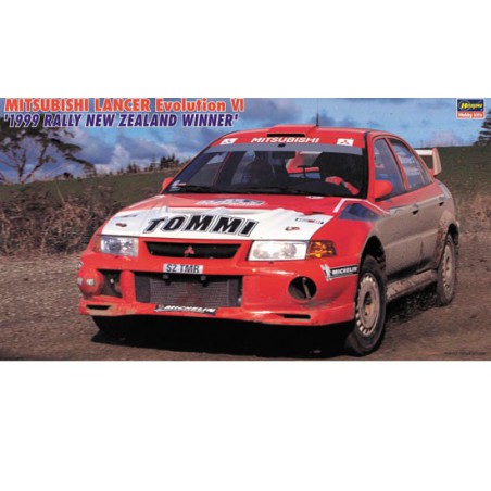 Maquette de voiture en plastique MITSU. LANCER Evo VI 1/24 Maquette de voiture en plastique MITSU. LANCER Evo VI 1/24