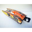 Bateau électrique radiocommandé MONSTER COMBO CATAMARAN Brushless Racing RTS