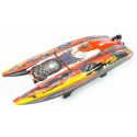 Bateau électrique radiocommandé MONSTER COMBO CATAMARAN Brushless Racing RTS Bateau électrique radiocommandé MONSTER COMBO CATAMARAN Brushless Racing RTS