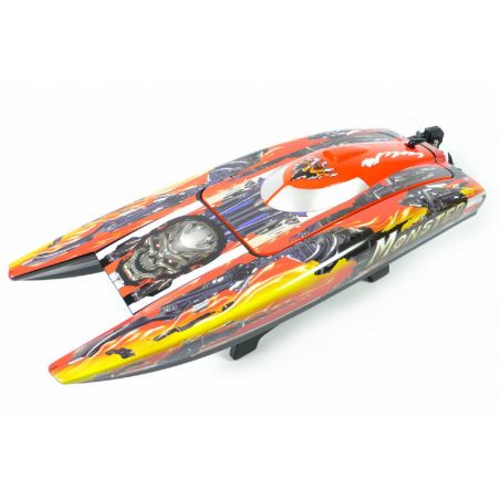 Bateau électrique radiocommandé MONSTER COMBO CATAMARAN Brushless Racing RTS Bateau électrique radiocommandé MONSTER COMBO CATAMARAN Brushless Racing RTS