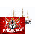 Bateau statique H.M.S. WARRIOR1/100