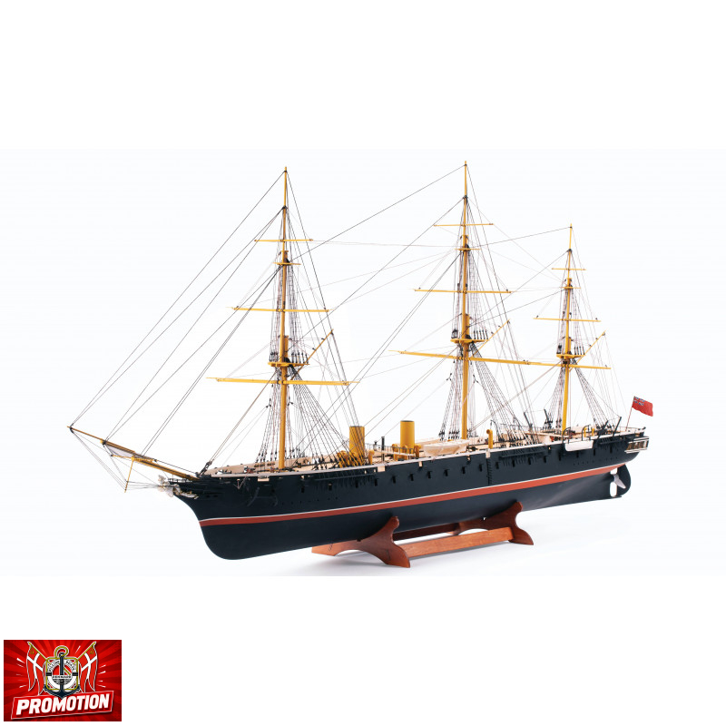 Bateau statique H.M.S. WARRIOR1/100
