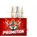 Bateau statique H.M.S. WARRIOR1/100