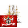 Bateau statique H.M.S. WARRIOR1/100
