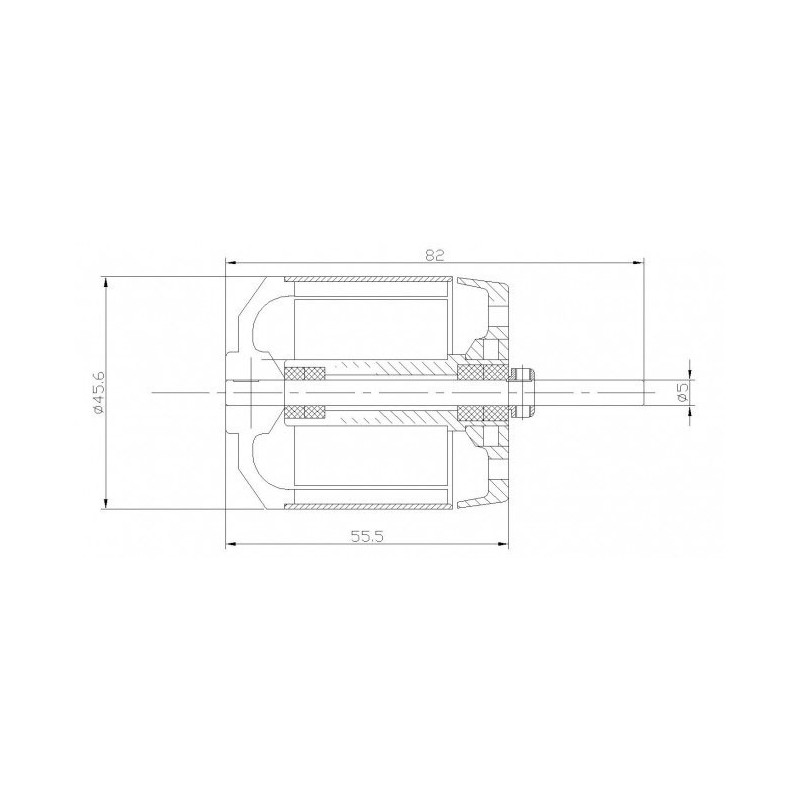 Moteur électrique radiocommandé Moteur DM3630 Kv450