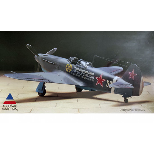 Maquette d'avion en plastique Yakolev Yak-1b 1/48