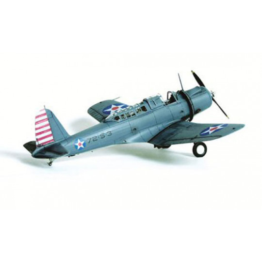 Maquette d'avion en plastique SB2U-2 Vindicator VS-72 USS Wasp (CV7) 1/48 Maquette d'avion en plastique SB2U-2 Vindicator VS-72 USS Wasp (CV7) 1/48
