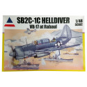 Maquette d'avion en plastique SB2C-1C Helldiver VB-17 at Rabaul 1/48