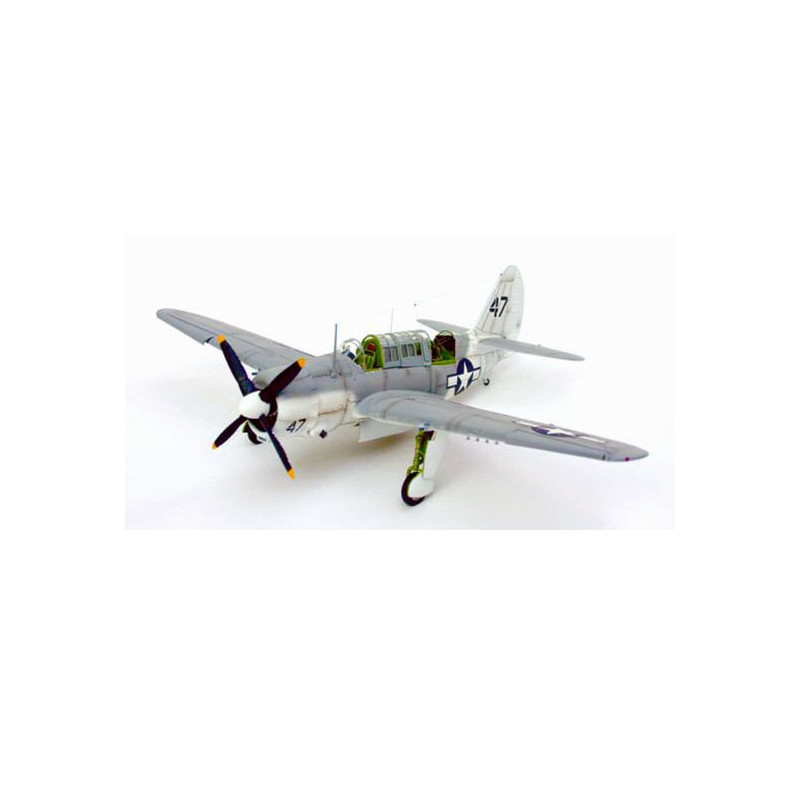 Maquette d'avion en plastique SB2C-4 Helldiver anti-submarine patrol 1/48