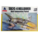 Maquette d'avion en plastique SB2C-4 Helldiver anti-submarine patrol 1/48 Maquette d'avion en plastique SB2C-4 Helldiver anti-submarine patrol 1/48