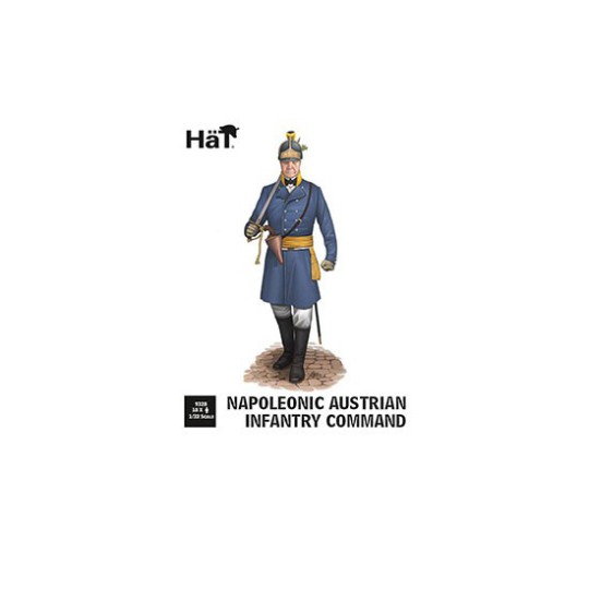 Figurine Napoleonic Austrian Infantry Command 1/32 Figurine Napoleonic Austrian Infantry Command 1/32