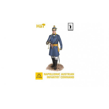 Figurine Napoleonic Austrian Infantry Command 1/72