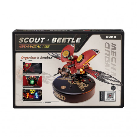 Puzzle 3D Coccinelle Robot Mécanique Puzzle 3D Coccinelle Robot Mécanique