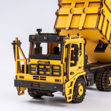 Puzzle 3D Intermédiaire Camion Benne Puzzle 3D Intermédiaire Camion Benne