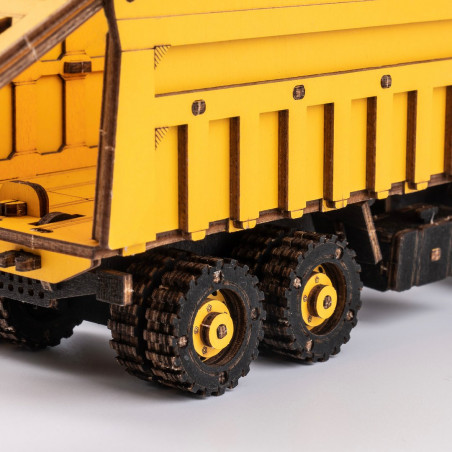 Puzzle 3D Intermédiaire Camion Benne Puzzle 3D Intermédiaire Camion Benne