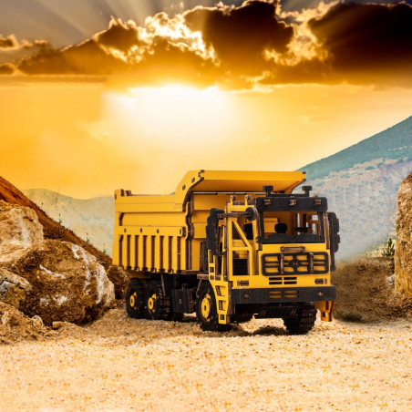 Puzzle 3D Intermédiaire Camion Benne Puzzle 3D Intermédiaire Camion Benne