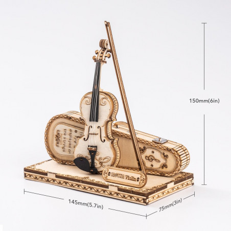 Puzzle 3D Facile Violon Puzzle 3D Facile Violon