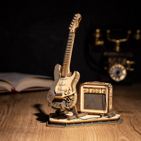 Puzzle 3D Facile Guitare Electrique Puzzle 3D Facile Guitare Electrique