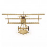 Puzzle 3D mécanique facile pour maquette Mini FOKKER DR.1 static 1/38