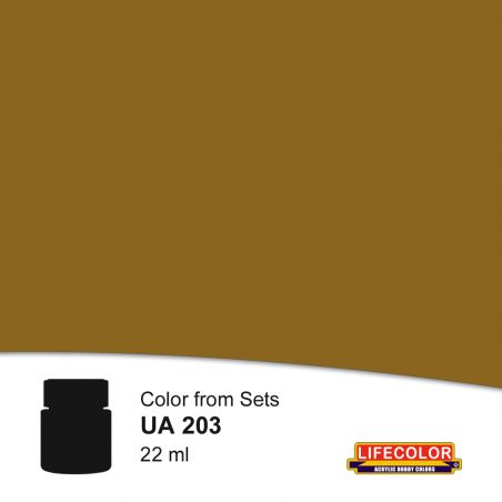 Peinture acrylique Grun Braun (Marron vert) RAL 8000 22 ml Peinture acrylique Grun Braun (Marron vert) RAL 8000 22 ml