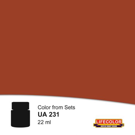 Peinture acrylique German Oxide Rot (German Oxide Rouge) RAL 3009 22ml Peinture acrylique German Oxide Rot (German Oxide Rouge) RAL 3009 22ml