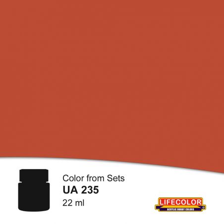 Peinture acrylique Italian Rosso Minio (Minimum rouge italien) RAL 2001 22ml Peinture acrylique Italian Rosso Minio (Minimum rouge italien) RAL 2001 22ml