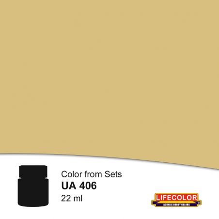 Peinture acrylique German uniforms Tropical Tan 2 (Uniformes allemands Tropical Tan 2) 22 ml Peinture acrylique German uniforms Tropical Tan 2 (Uniformes allemands Tropical Tan 2) 22 ml