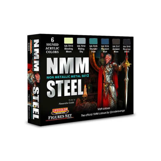 Peinture acrylique Non Metallic Metal set 1 STEEL Peinture acrylique Non Metallic Metal set 1 STEEL