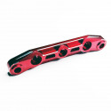 Pièce pour voiture électrique Cale de fixation Alu rouge Gunner 6S TR Pièce pour voiture électrique Cale de fixation Alu rouge Gunner 6S TR